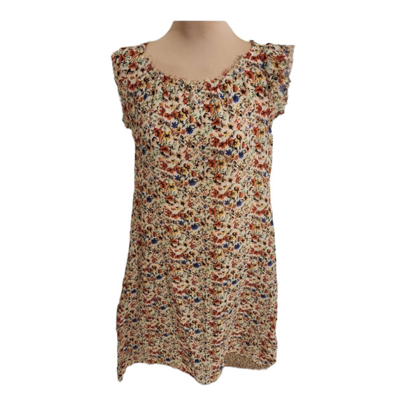 Theory Silk Floral Mini Dress Size small - Picture 1 of 8